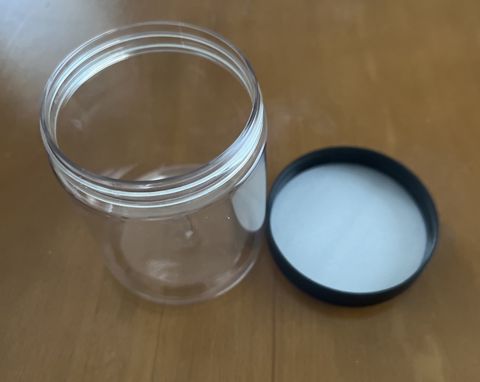 5 Pack 4 oz Clear Plastic Jars with Lids – Small Containers for lotion