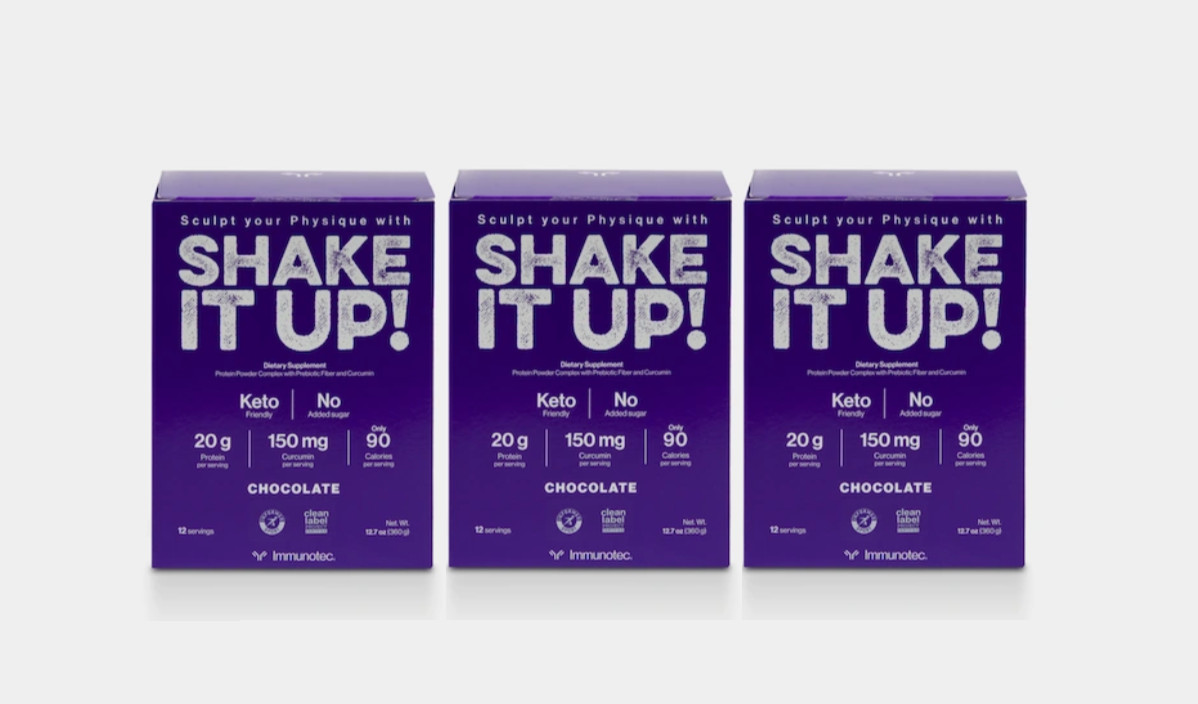 3 Packs Immunotec SHAKE IT UP Chocolate Flavor – EXP 2027 New Sealed Factory