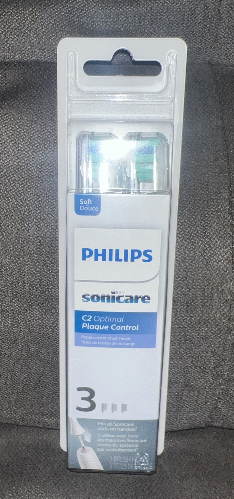 Philips Sonicare?Optimal Plaque Control C2 Replacement Heads-HX9023/65(3 Pack)