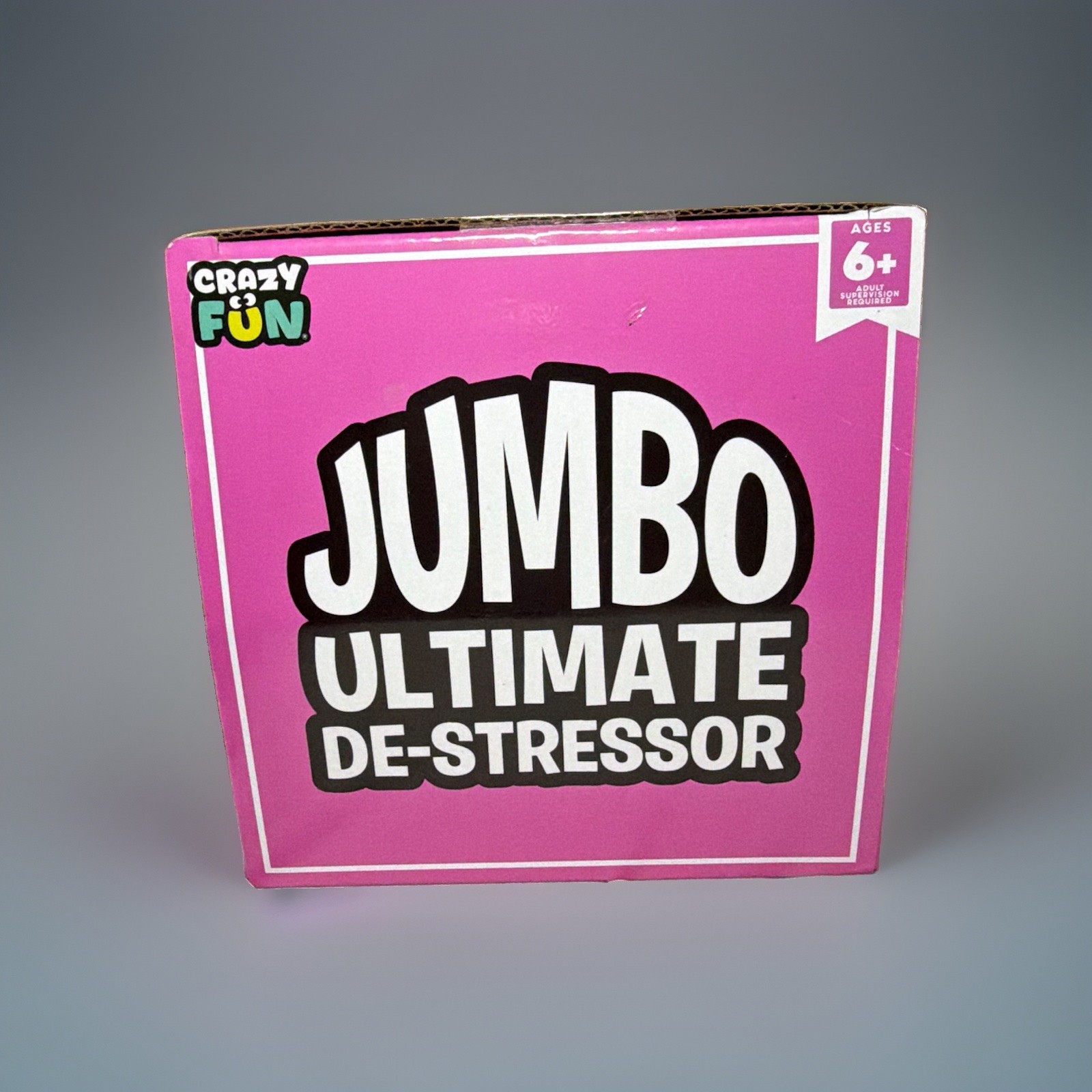 Crazy Fun Jumbo Stretchable Squeeze squishy Ball De-Stressor Pink (rms).