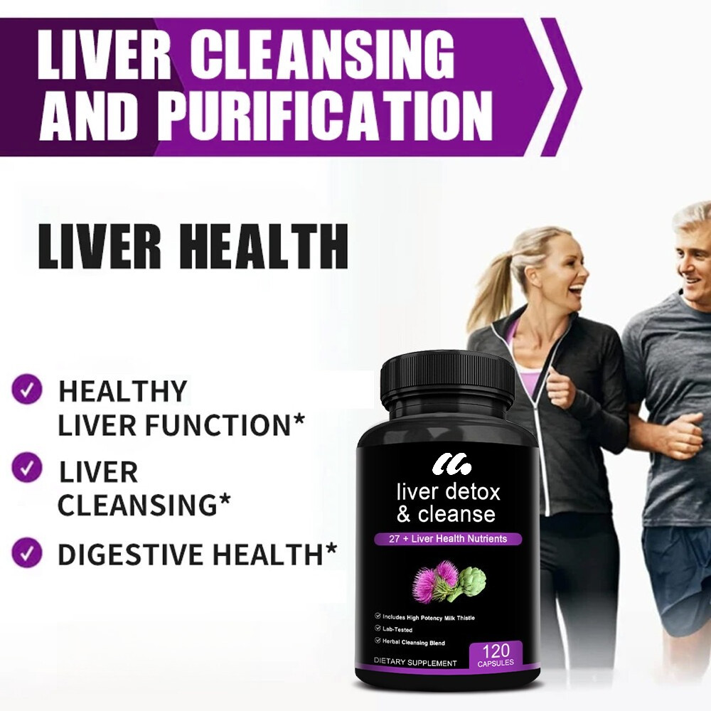 Best Liver Cleanse Repair Capsules Detox Cleanser Supplements Men Women Care