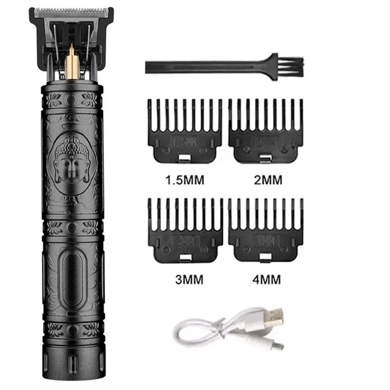 Professional Trimmer Hair Clippers Cutting Beard Cordless Barber Shaving Machine