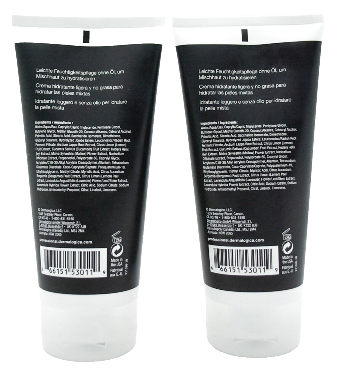 Dermalogica Professional Active Moist PRO Size (6 fl oz /177ml) [2-Pack]