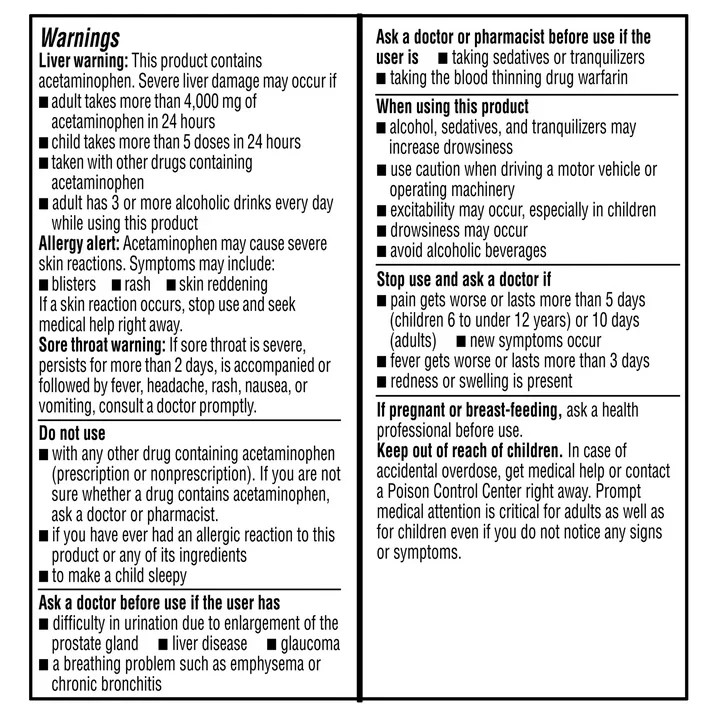 Equate Decongestant-Free Cold & Flu HBP Tablets 20 Count vs Coricidin HBP