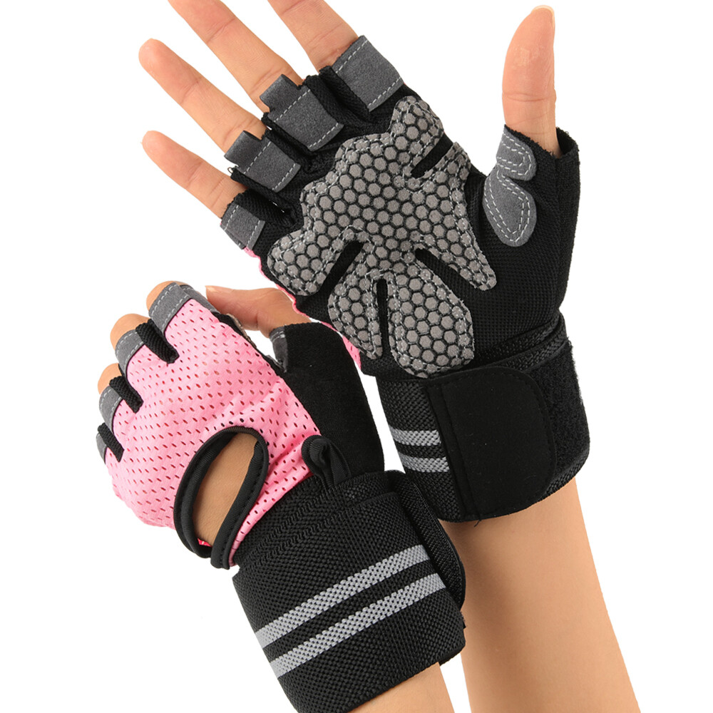 Workout Gloves Weight Lifting Gloves With Wrist Support Gym Fitness Men & Women