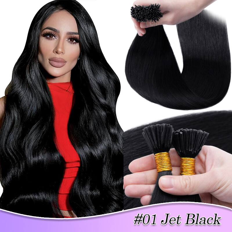 CLEARANCE Thick 1g/s Stick I Tip Real Remy Human Hair Extensions 200S Full Head