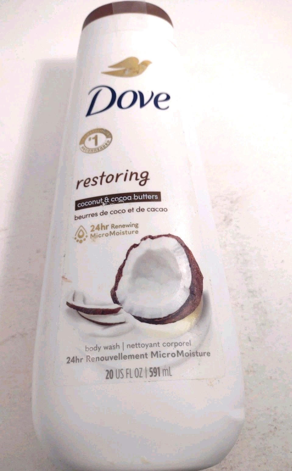 Restoring Body Wash, Coconut & Cocoa Butters, 20 fl oz (591 ml). S4