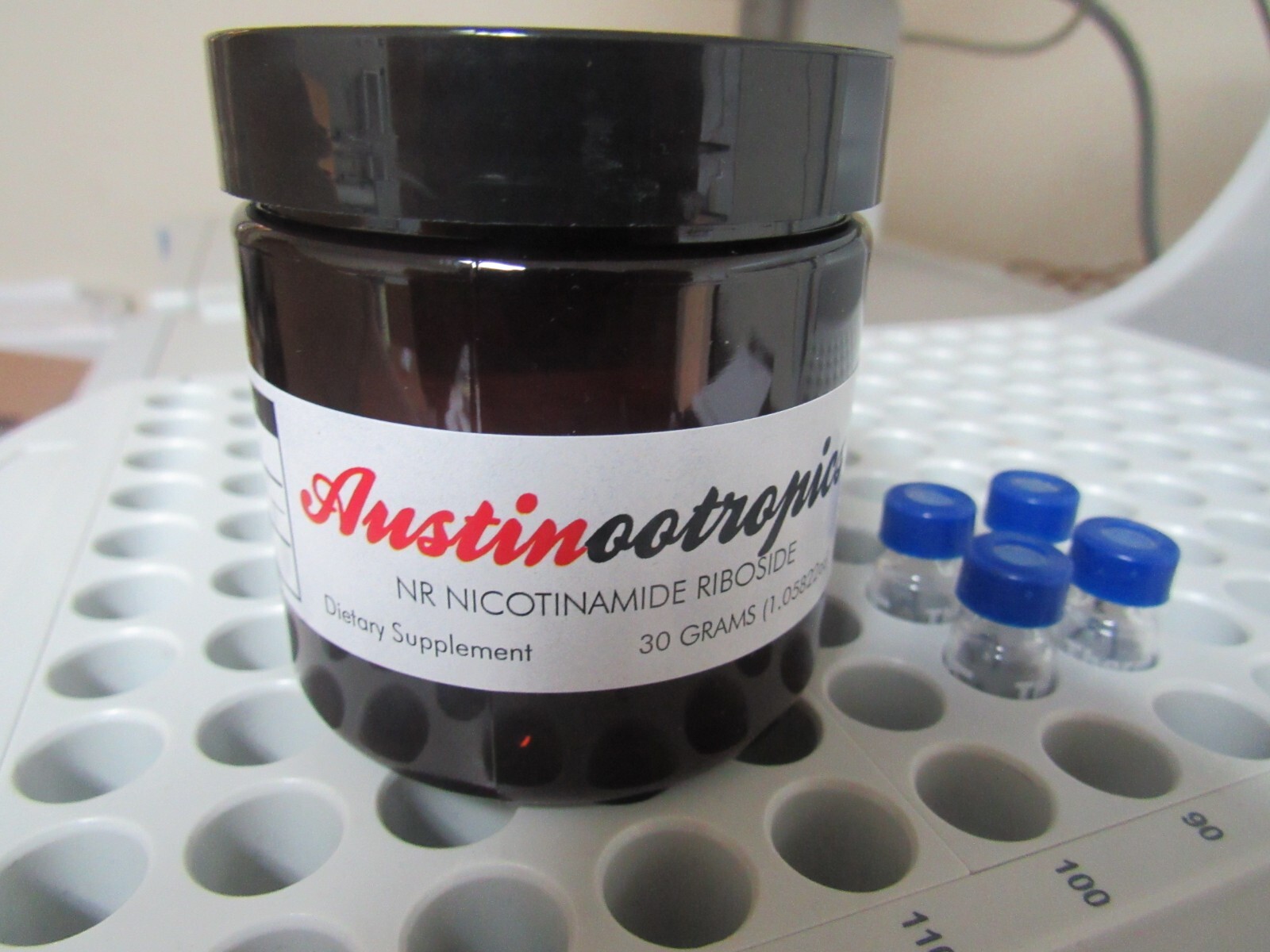 NR – Nicotinamide Riboside (30 Grams) – Certified 99% PURE Powder