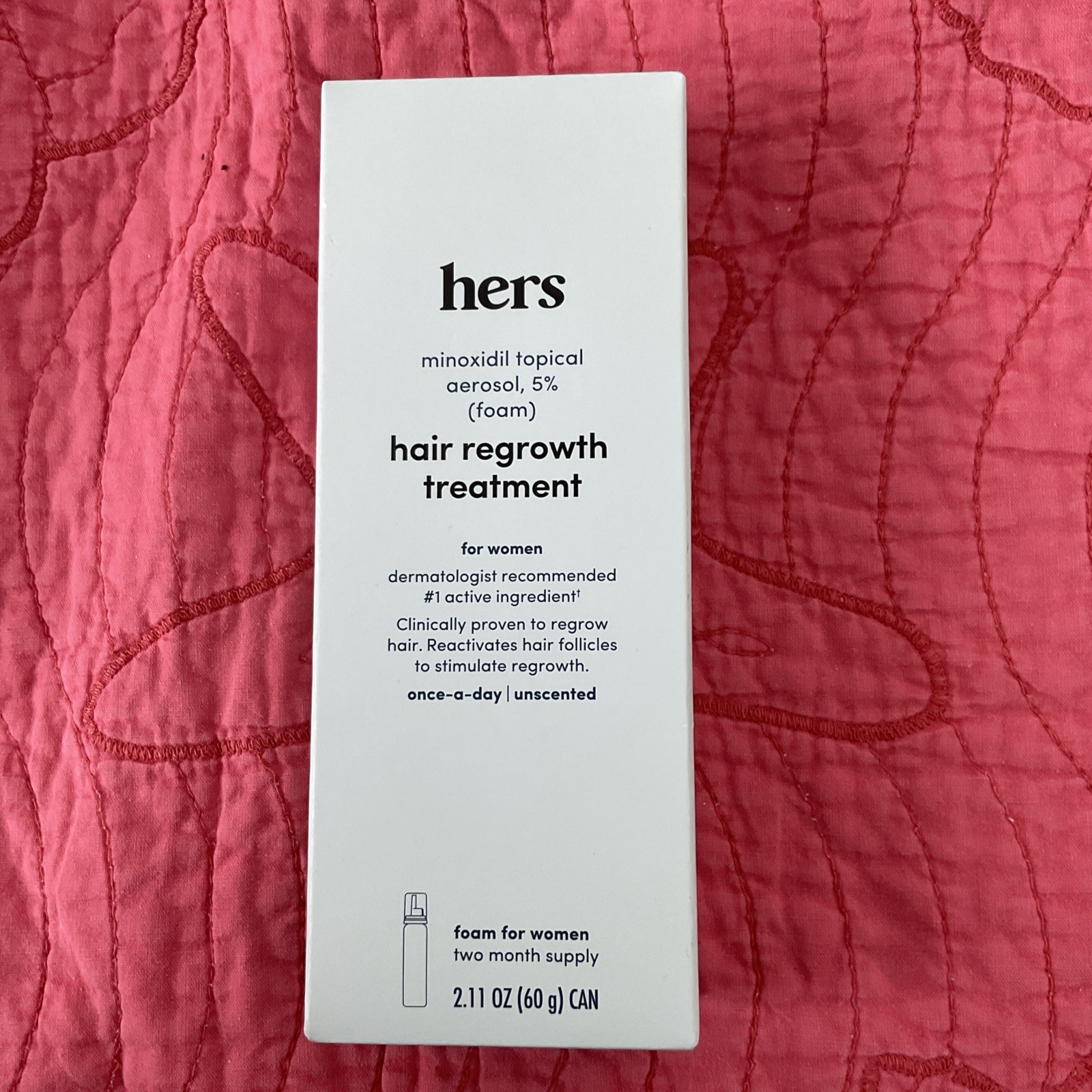 HERS Hair Regrowth Treatment 2.11 Fl oz (Female) 7/27