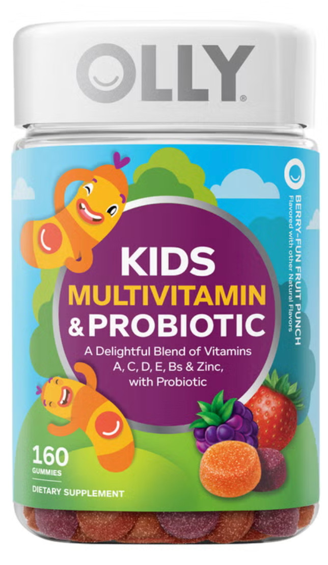 OLLY Kids Multivitamin & Probiotic, 160 Gummies