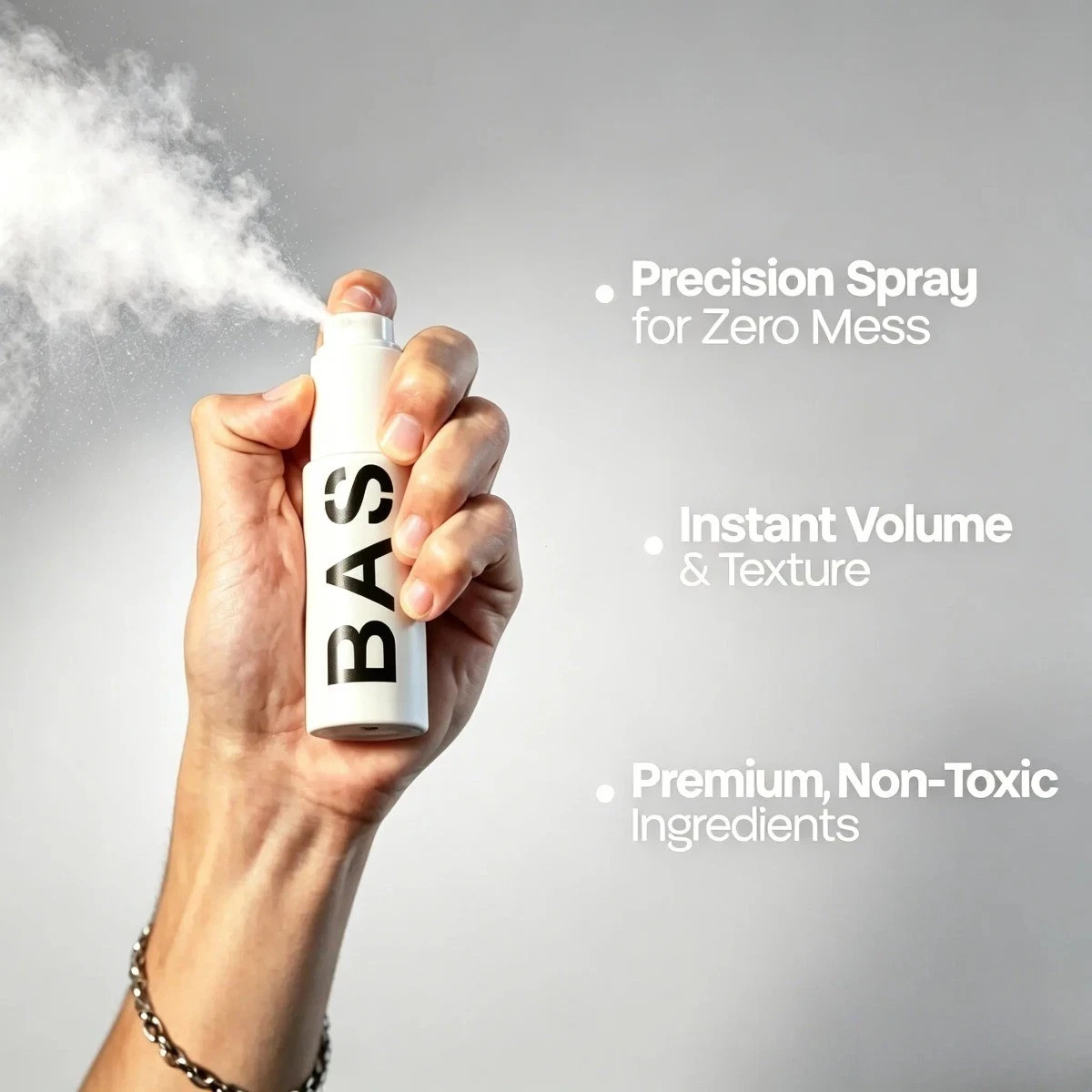 BASED Hair Texturizing Powder | Matte Volumizing Styling Powder for Men