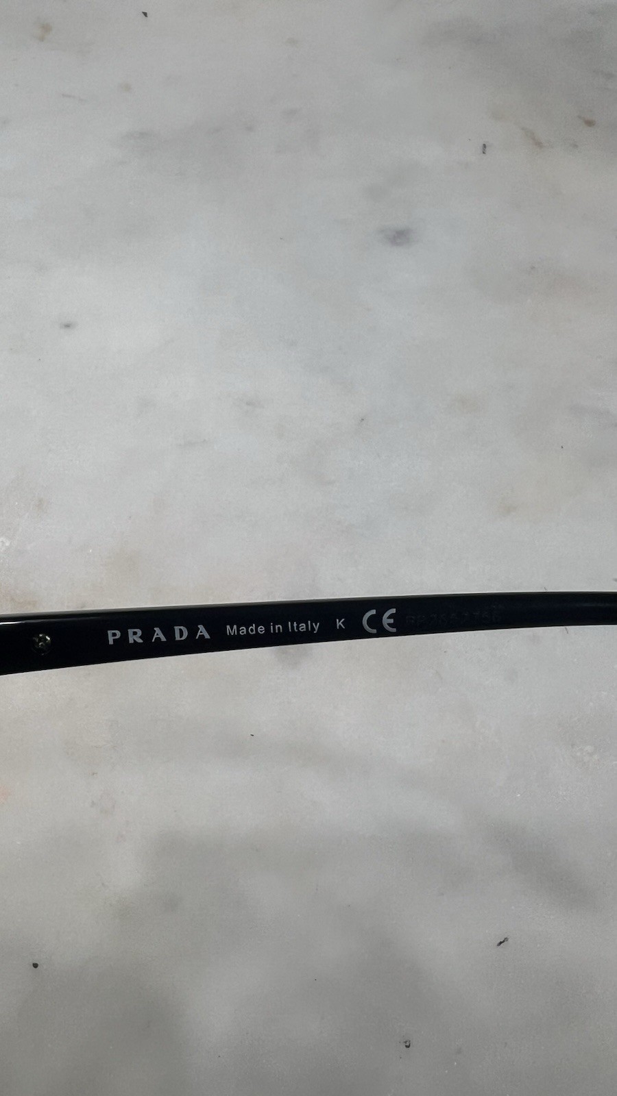 Prada Eyeglasses Frames Only, VPS 01L 1BO-1O1, 54-18-145, Black, Made in Italy