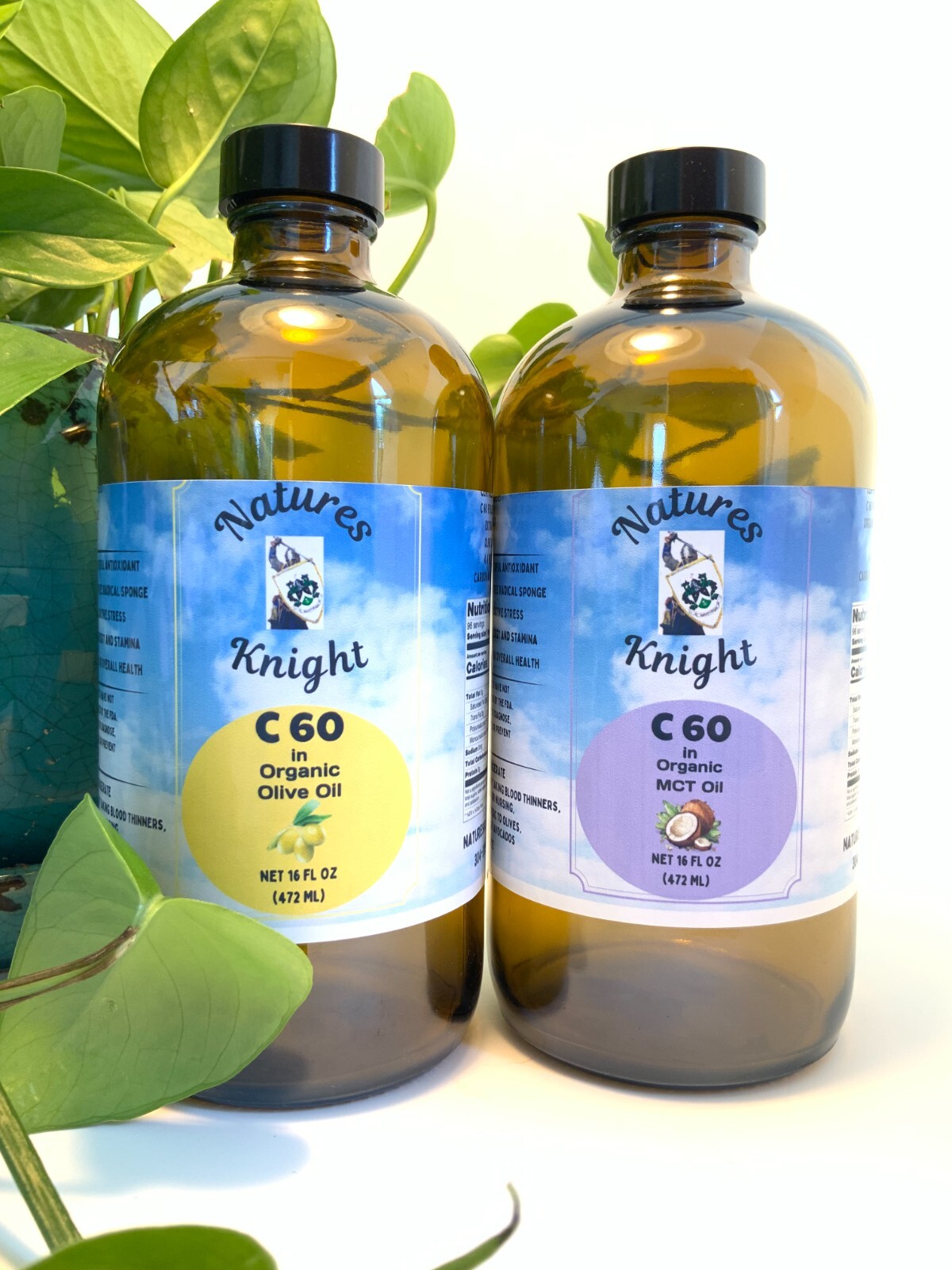 C60 16 oz Solvent Free Fullerenes Organic Olive Oil Antioxidant Sleep Enegy Eyes