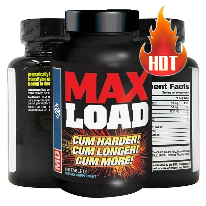 MD Science Lab Max Load Male Volumizing Enhancement Pills for Men 120 CT