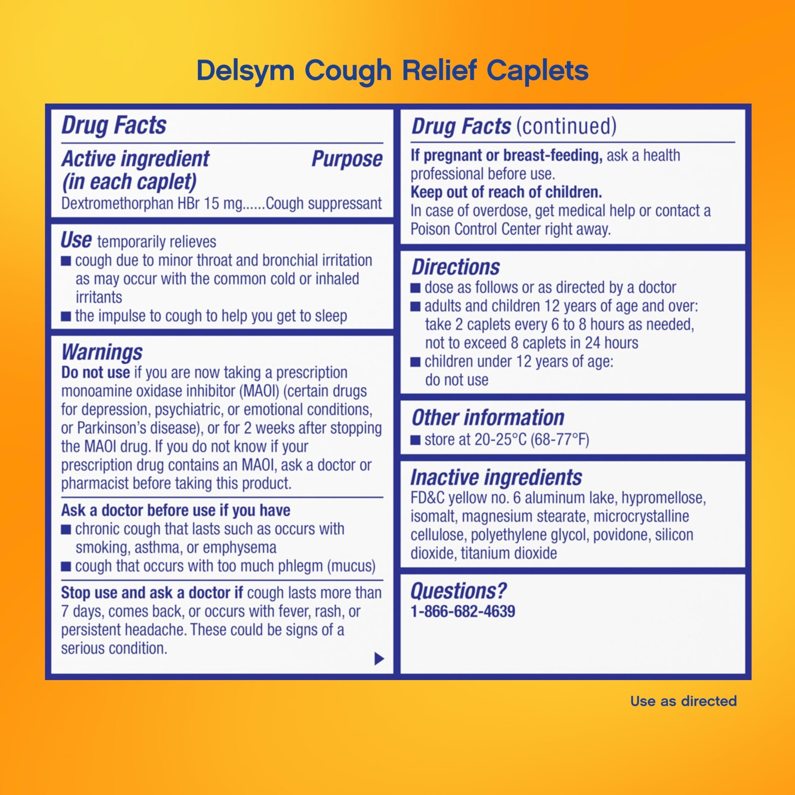 Delsym Maximum Strength Cough Suppressant, OvertheCounter Medication for Coug…