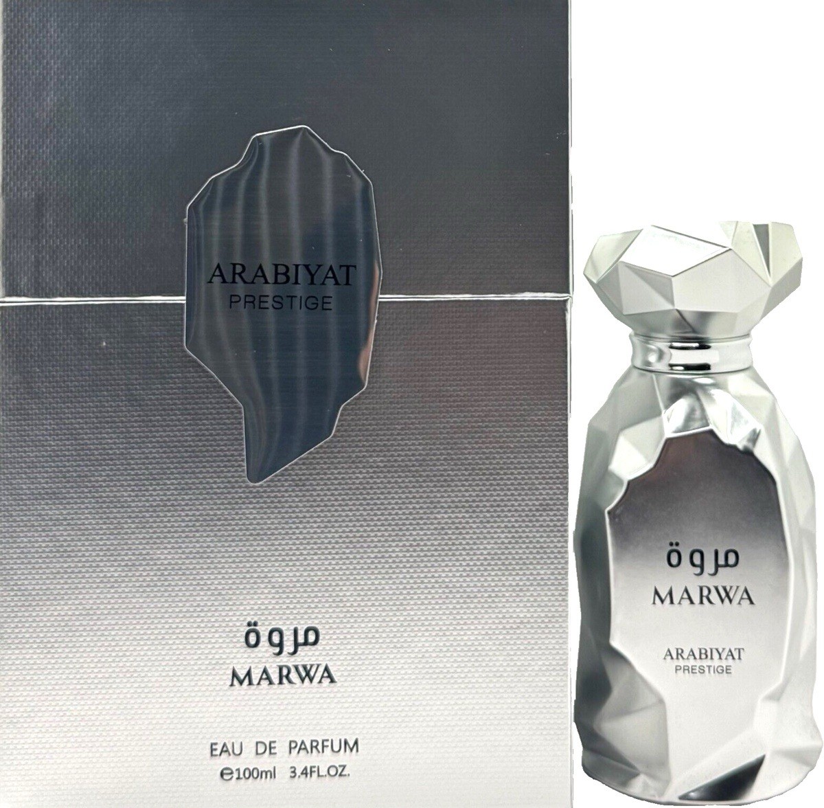 Arabiyat Prestige Marwa 3.4 Oz Men Eau de Parfum Spray New