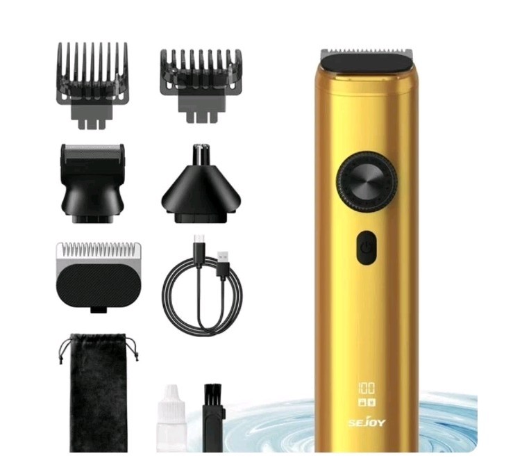 SEJOY 8-in-1 Trimmer Kit LFQ-F3 – 280 Min Runtime – Type-C – IPX5 IN PLASTIC🔥