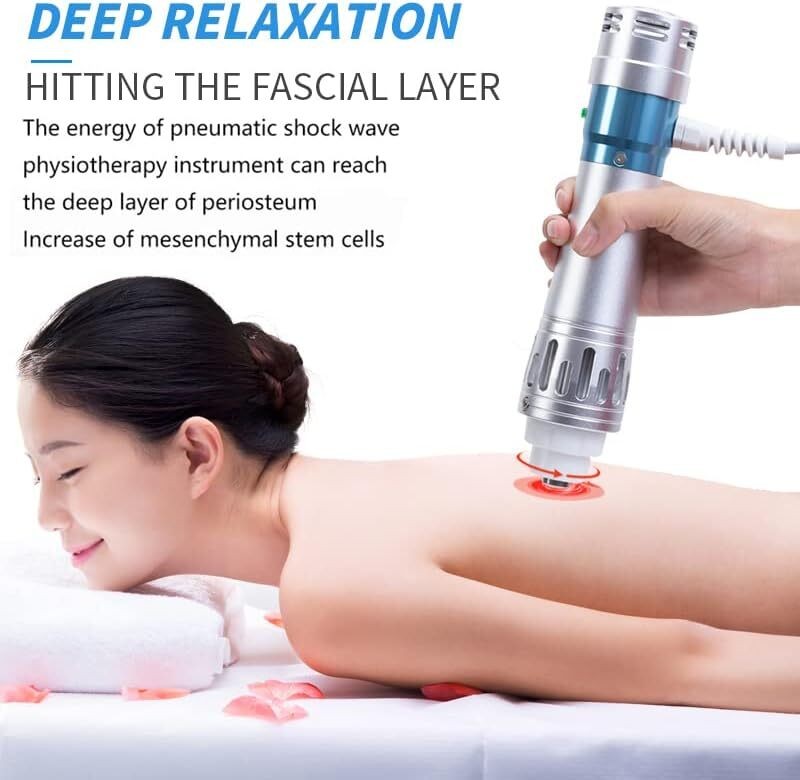 Touch Screen Focused Shockwave Therapy Machine 7 Heads ED Treatment Pain Relief