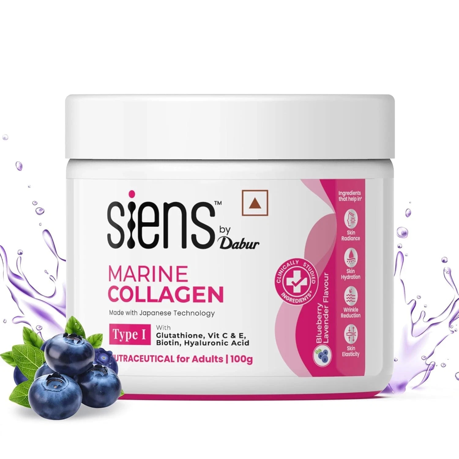 Siens By Dabur Hydrolyzed Marine Collagen-100g | Made with Japanese technology