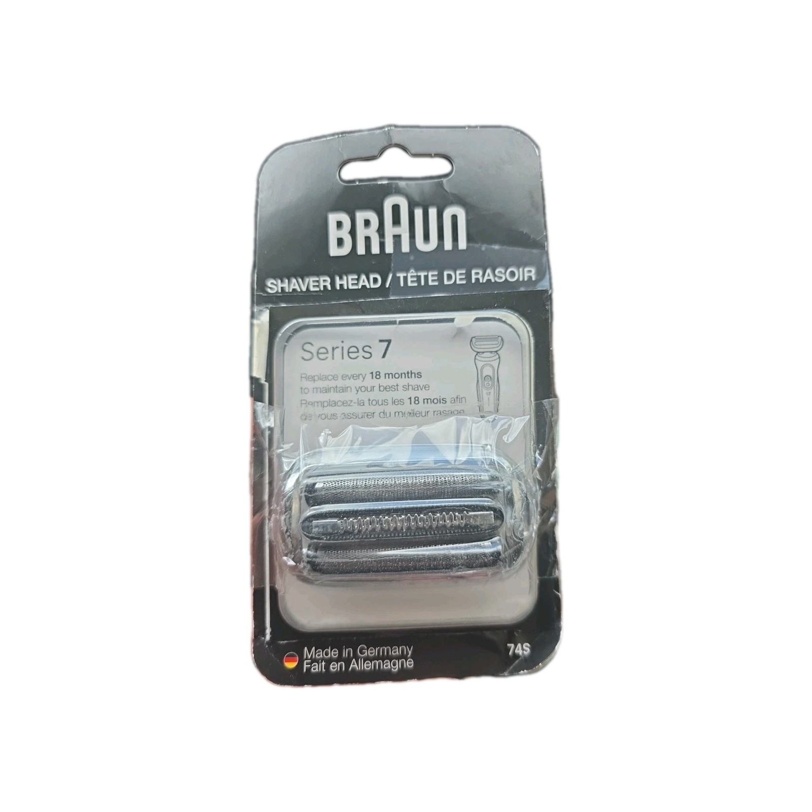 BRAUN Razor blade Braun-74S Shaver Foil Cutters for Braun Shaver ( Open Box)