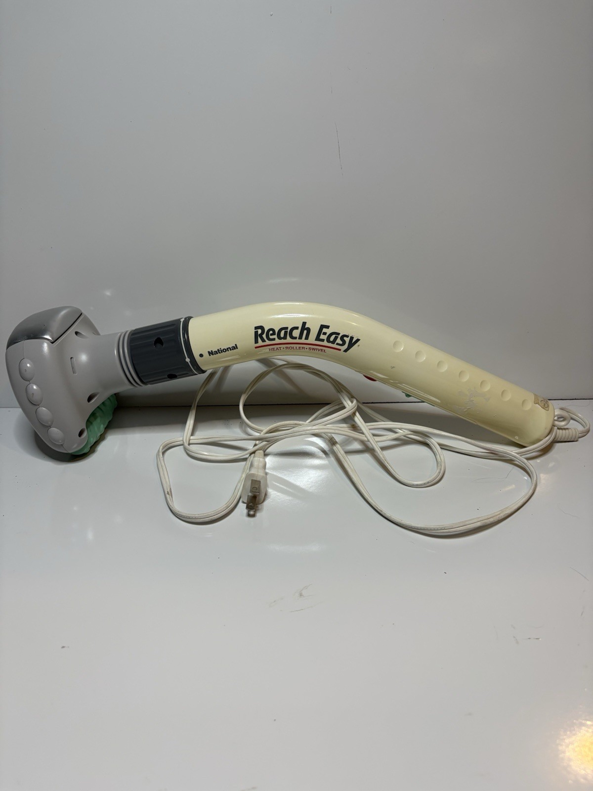 National EV298 Reach Easy Handheld Massager Heat Variable Speed Tested