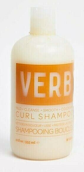 Verb Curl Shampoo Smooth Color Safe Full Size 12 oz / 355 ml New