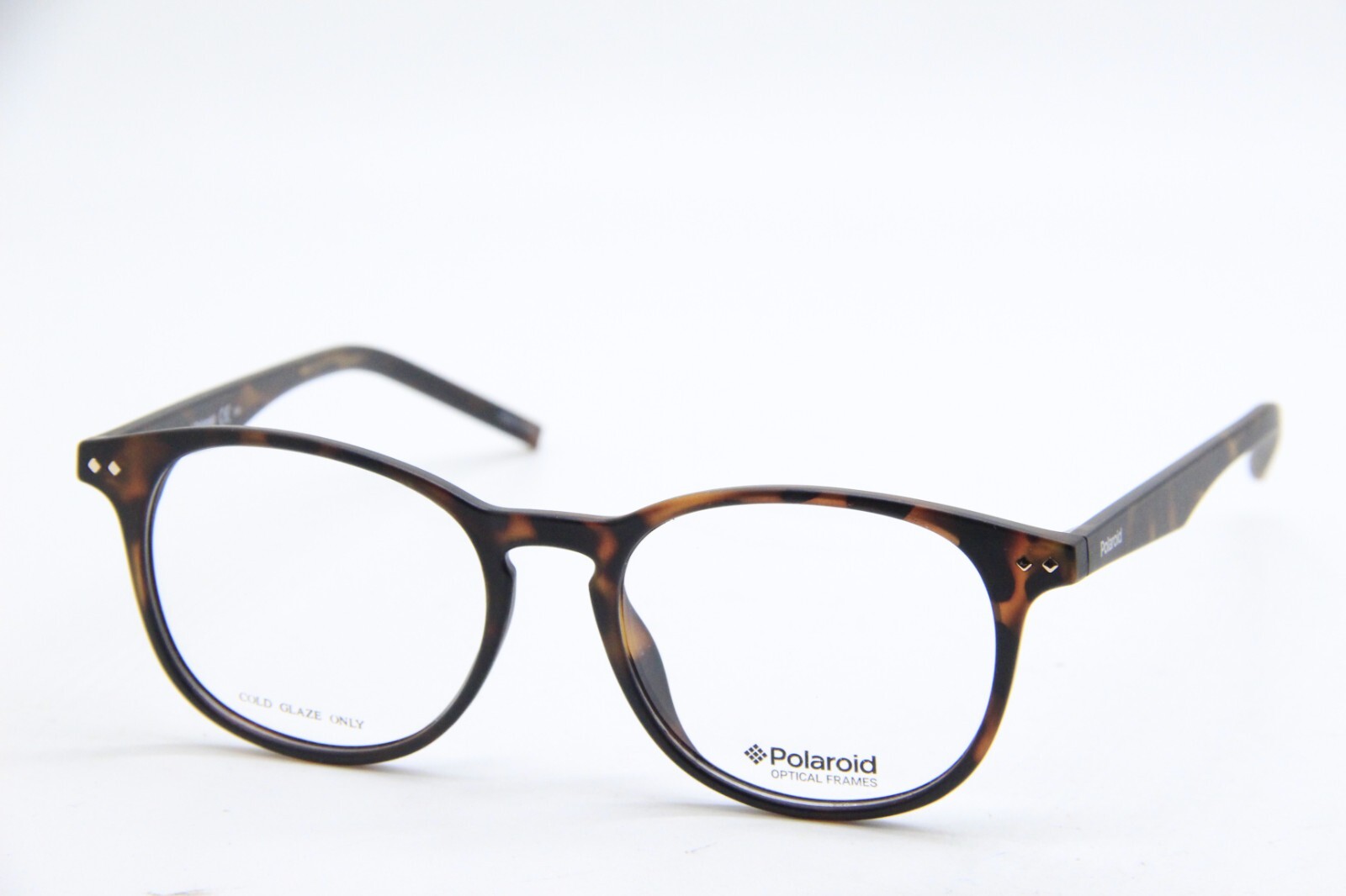 NEW POLAROID PLD D312 086 HAVANA BLACK AUTHENTIC EYEGLASSES 50-17