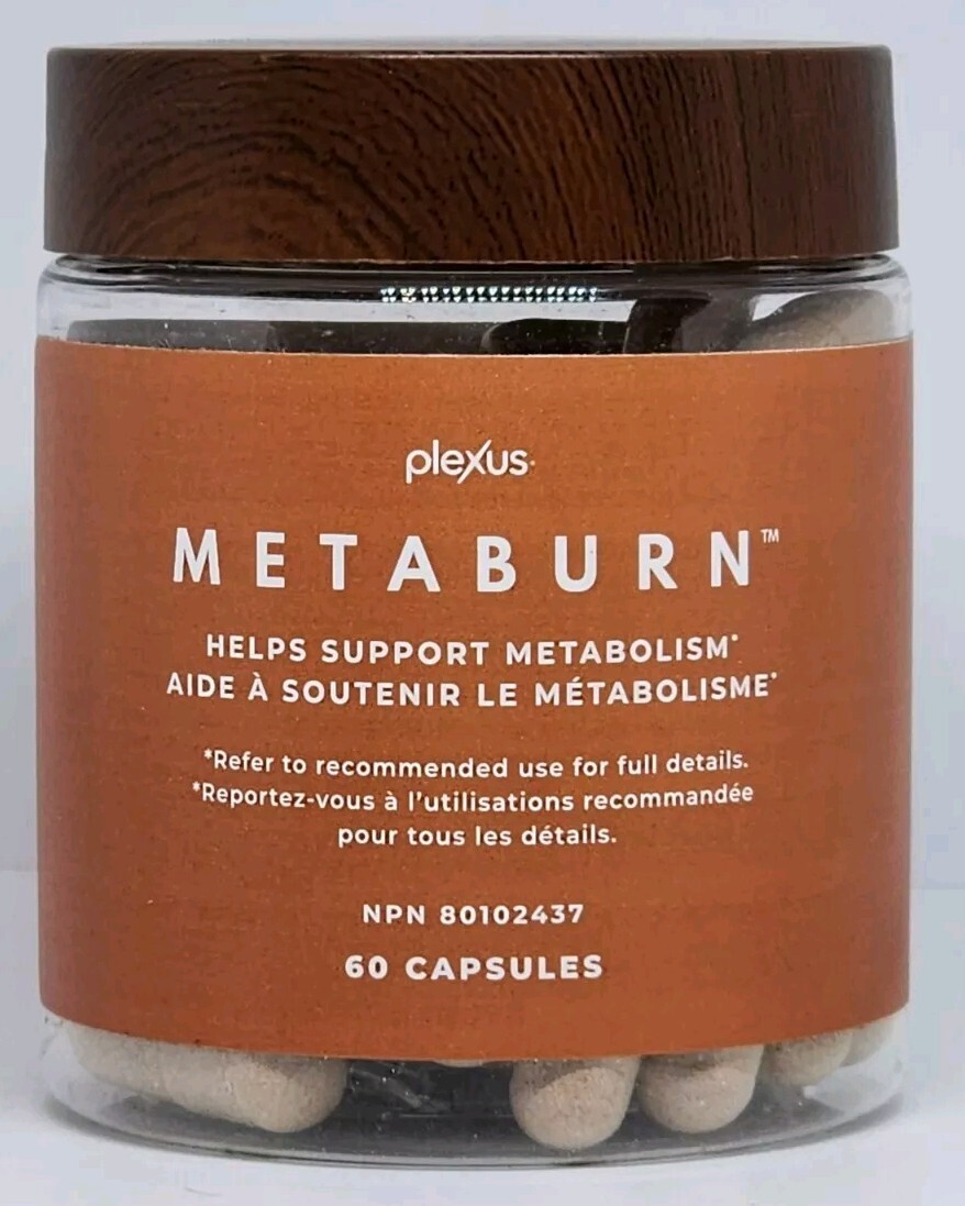 Plexus MetaBurn Fat Burner Mood Energy Booster Open Bottle 60 Caps Exp. 09/27