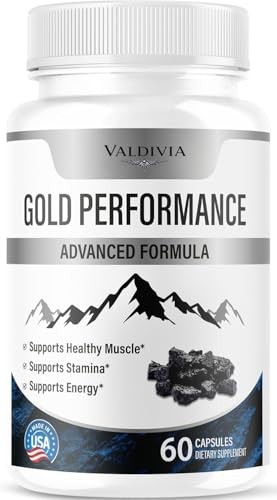 Gold Performance Men Daily Wellness Energy Support Capsules 1 Pack 60Ct