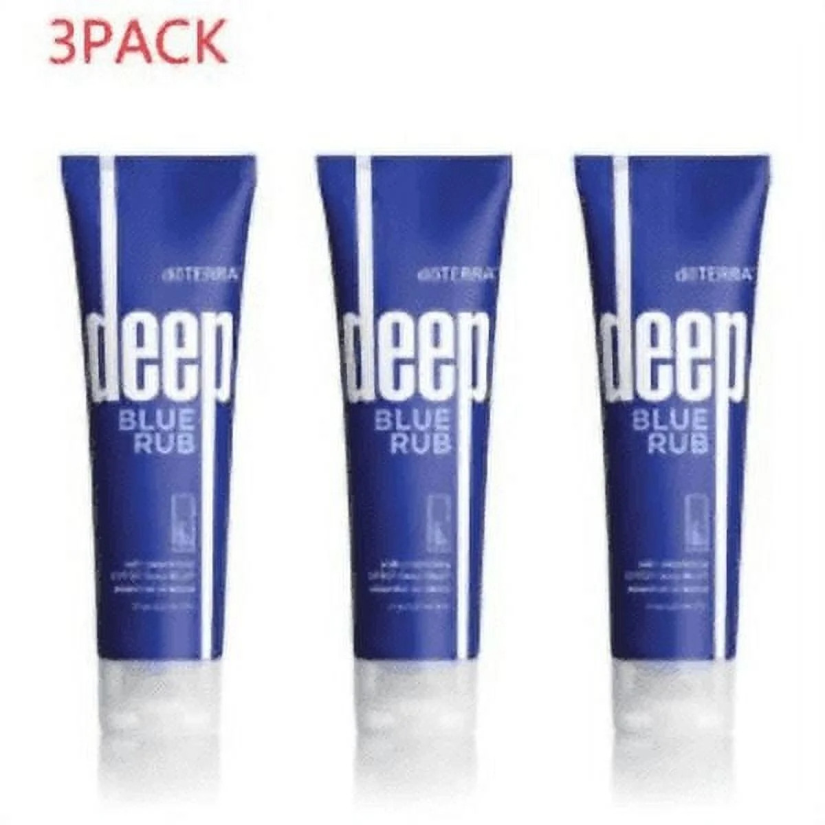 3Pack Deep Blue Rub Cream Doterra – 4 oz – Brand-New, Sealed EXP:2027