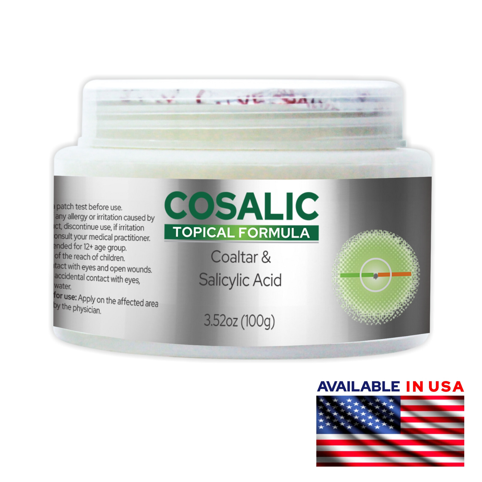 Cosalic Coal Tar Salicylic Acid – [100g/3.52oz].
