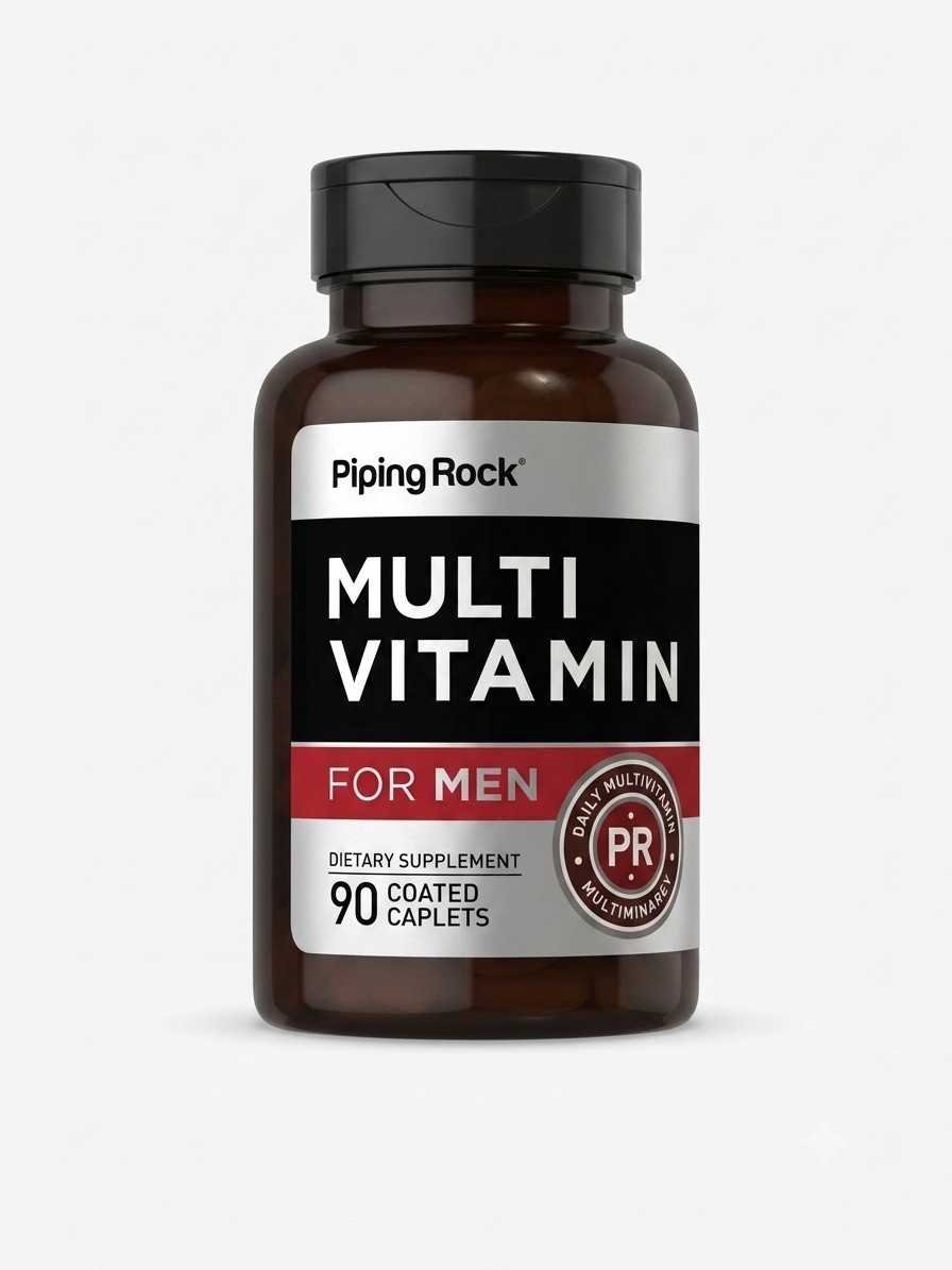 Mens Multi Vitamin | 90 Caplet | by Piping Rock