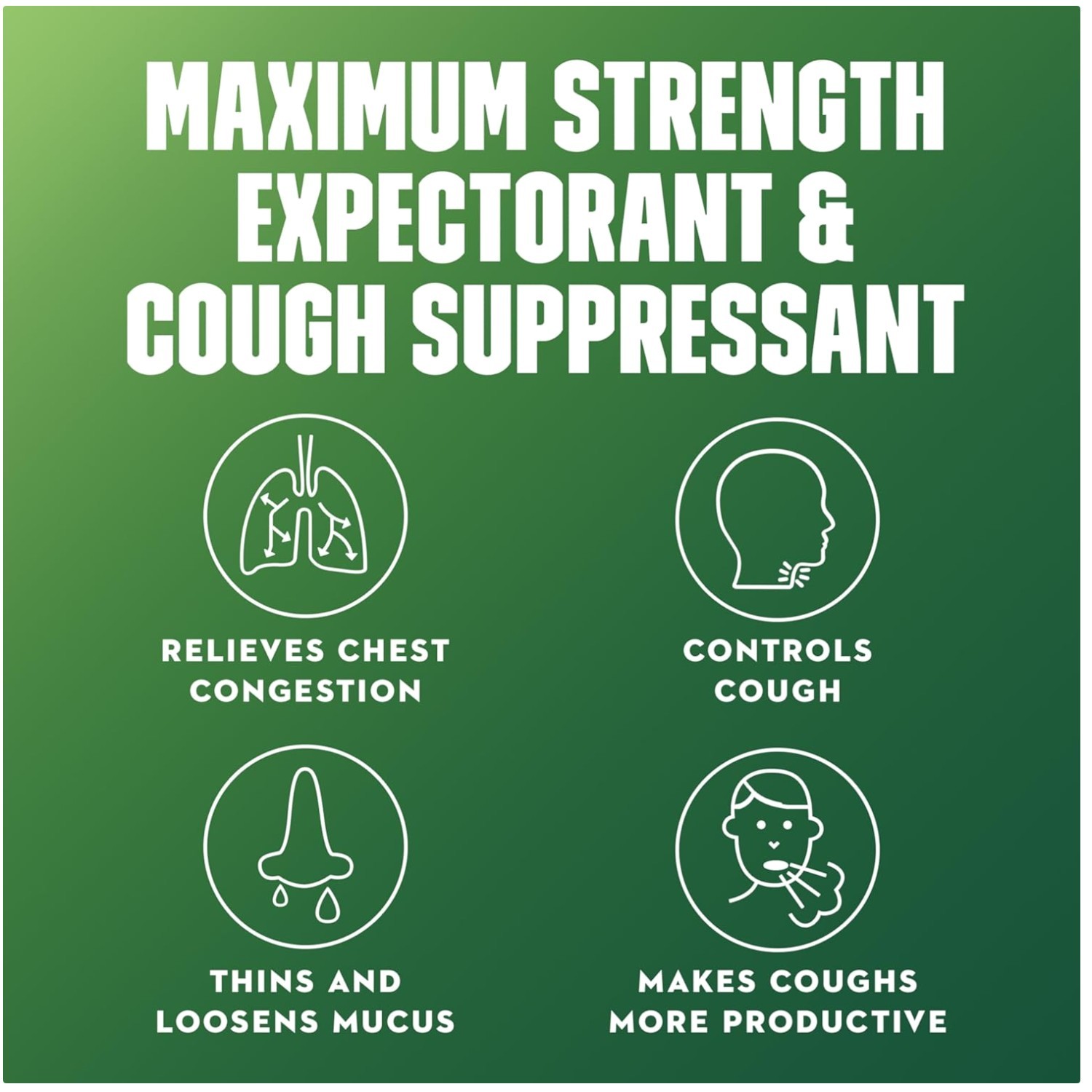 Maximum Strength Expectorant & Cough Relief Liquid