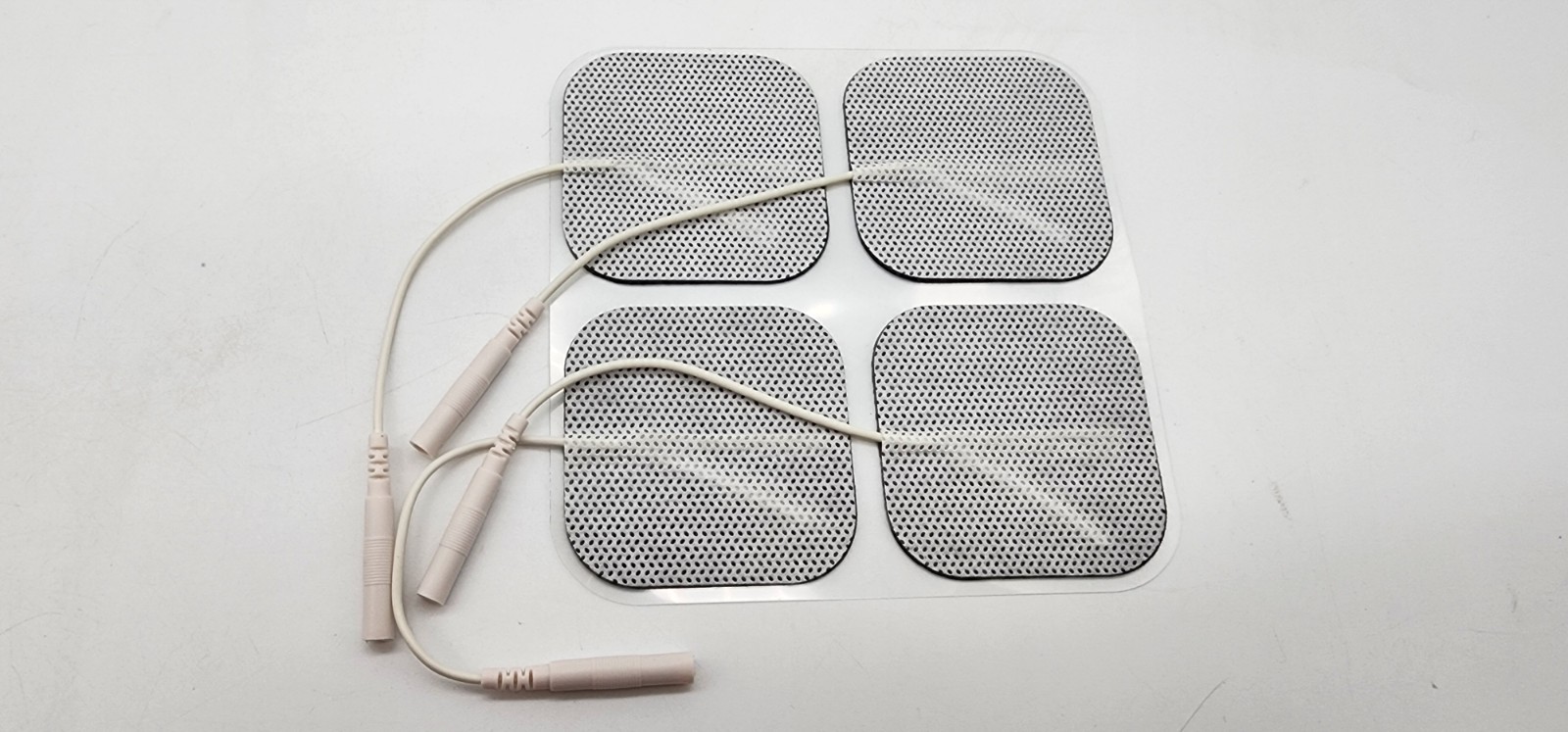 40 Replacement Electrode Tens Units ELECTRODE PADS 2 x 2 Inch White Cloth