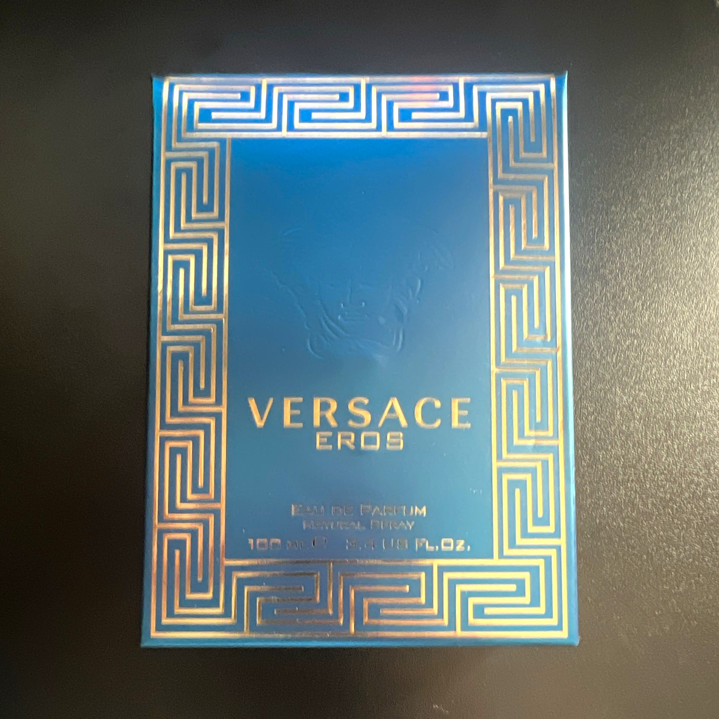 Versace Eros Fragrance Eau de Parfum Spray 3.4 fl oz, Regular Size