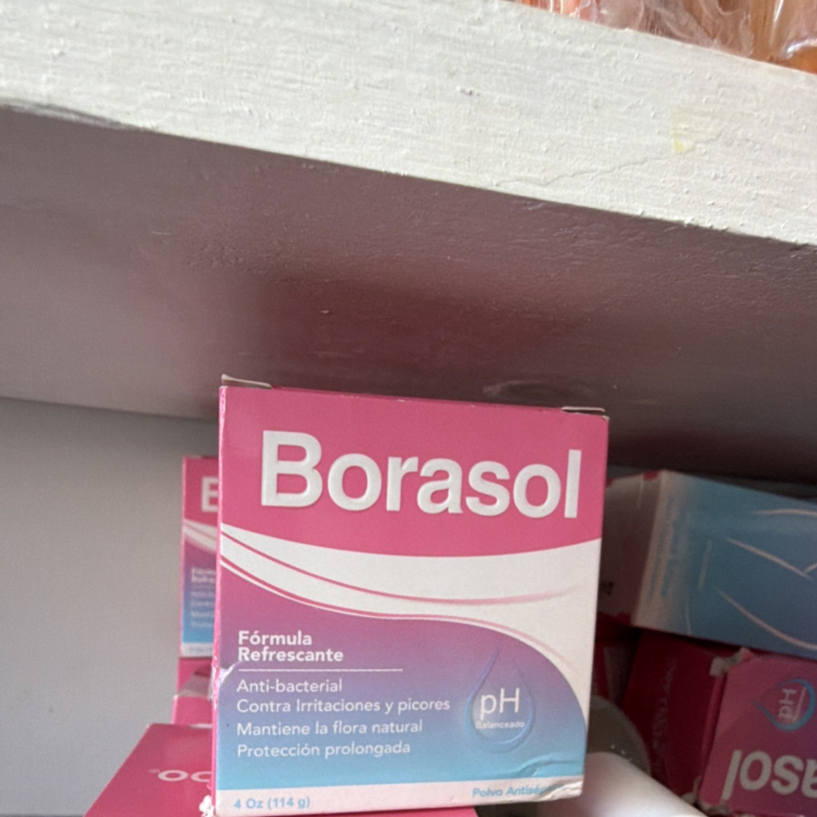 Borasol Feminine Care Wash Powder Anti-bacterial pH Balanced 4 oz