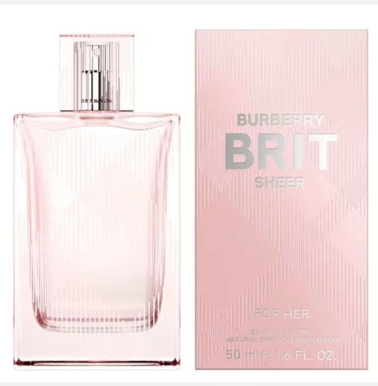 BURBERRY BRIT SHEER 1.6 OZ EDT SPRAY FOR WOMEN NEW IN BOX