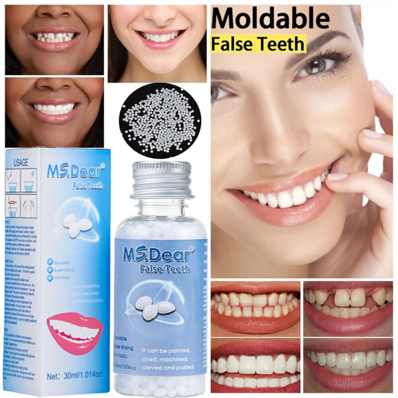Permanent Strong Teeth Tooth Repair Dental Cement Cavity Filling Kit Fake Teeth.