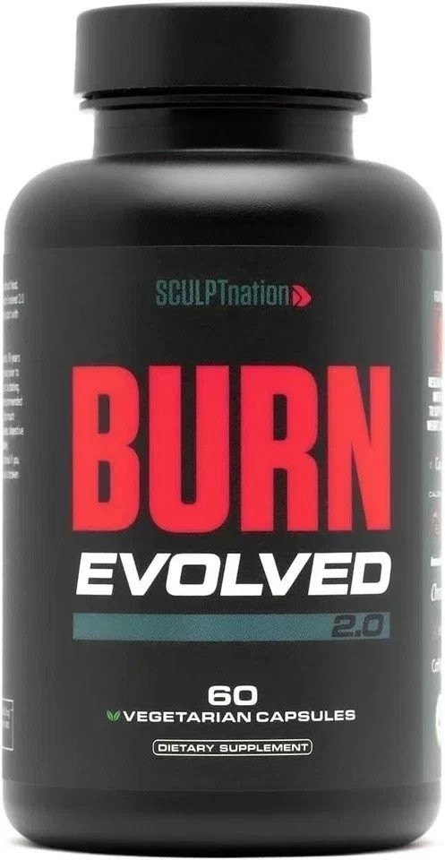 1 bottle Sculptnation BURN EVOLVED 2.0 Fat Loss Supplement – 60 Capsules