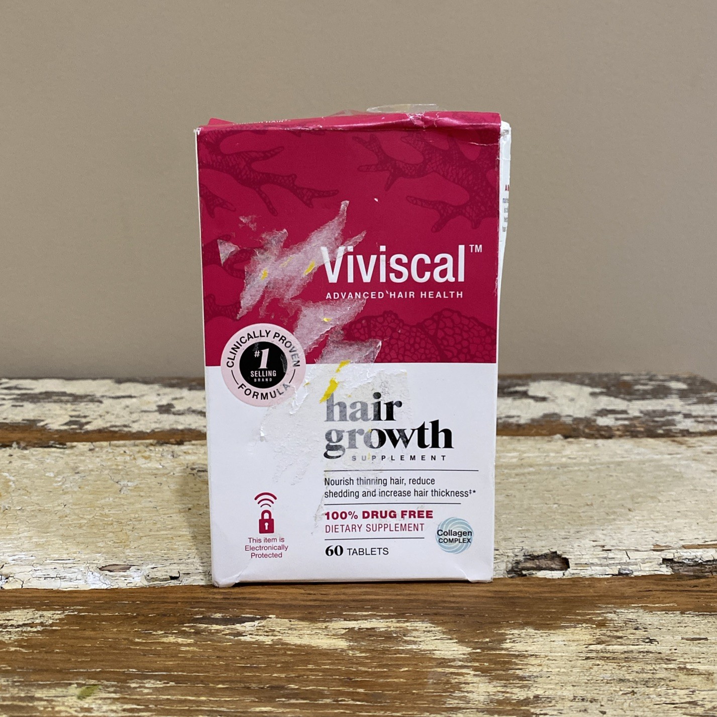 Viviscal Advanced Hair Health Womens Hair Growth Supplement 60 Tablets Exp 03/28