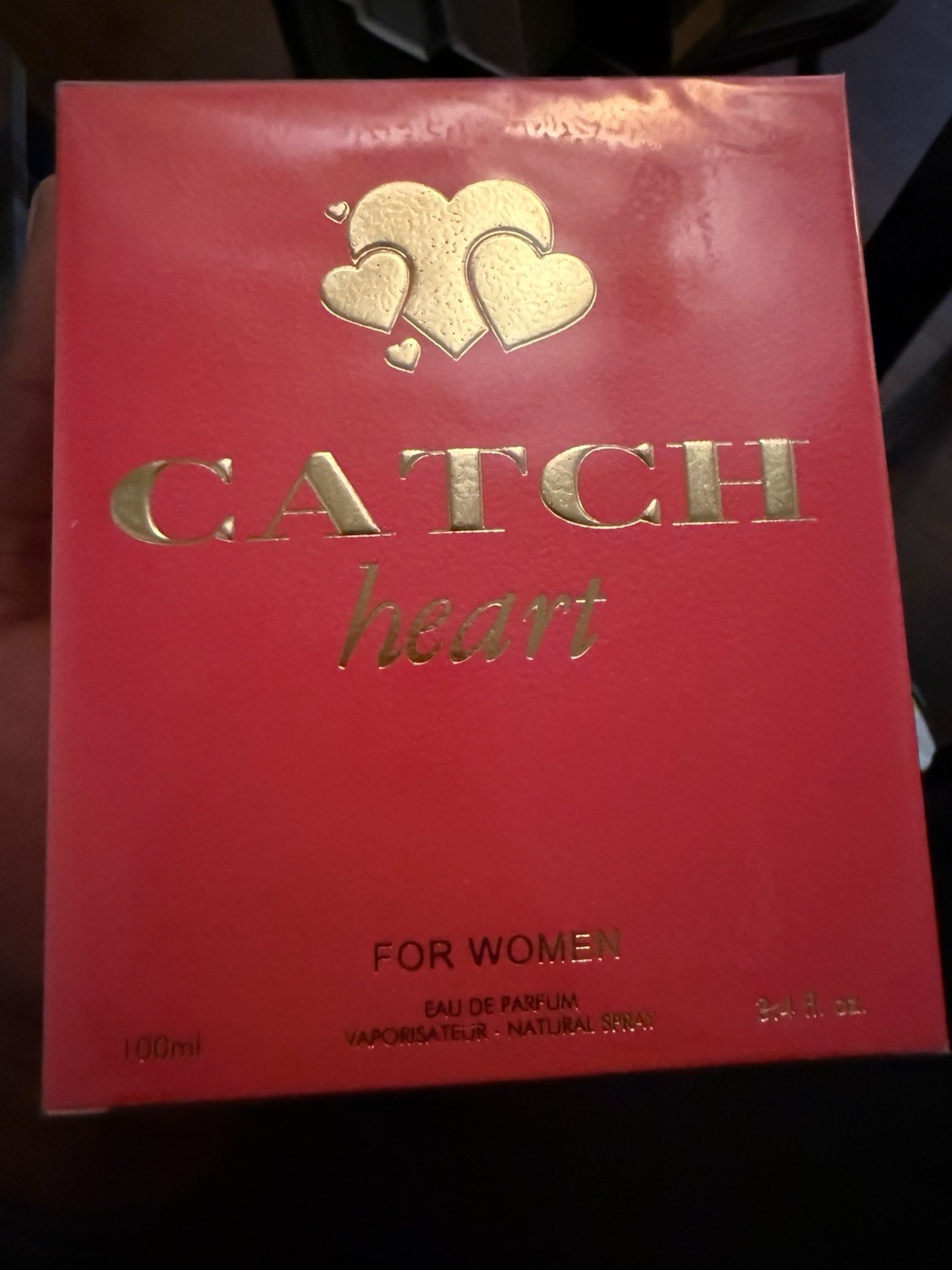 Catch Catch Heart Eau de Parfum Spray, Regular Size 3.4 fl oz