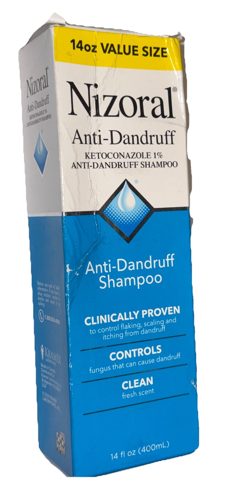 Nizoral Anti-Dandruff Shampoo Keto 1% – 14 oz / 400 mL