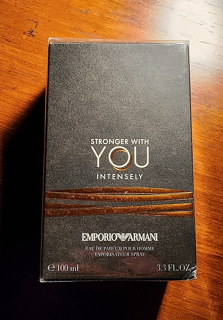 Armani Stronger With You Intensely EDP – Men’s 3.3 oz. SEALED