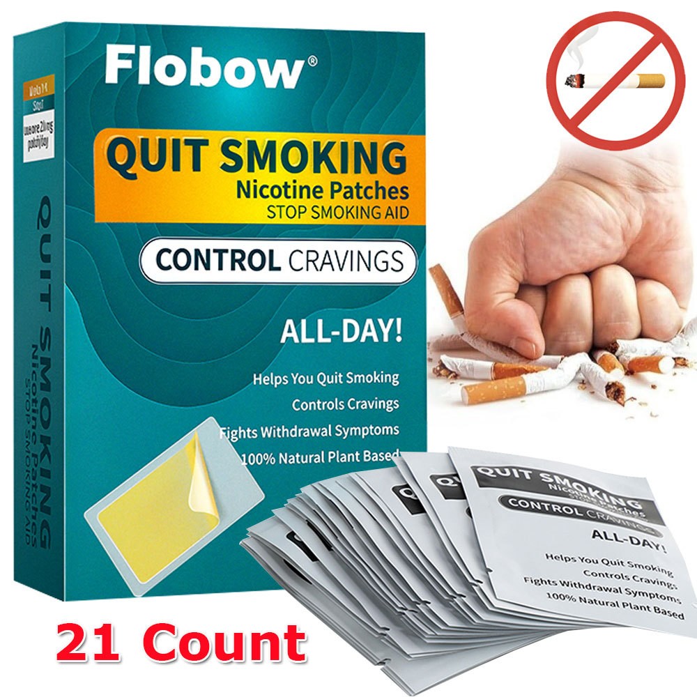 21mg Nicotine Patches Quit Smoking Aid Steps 1 to Stop Smoking Patch -21 Patches
