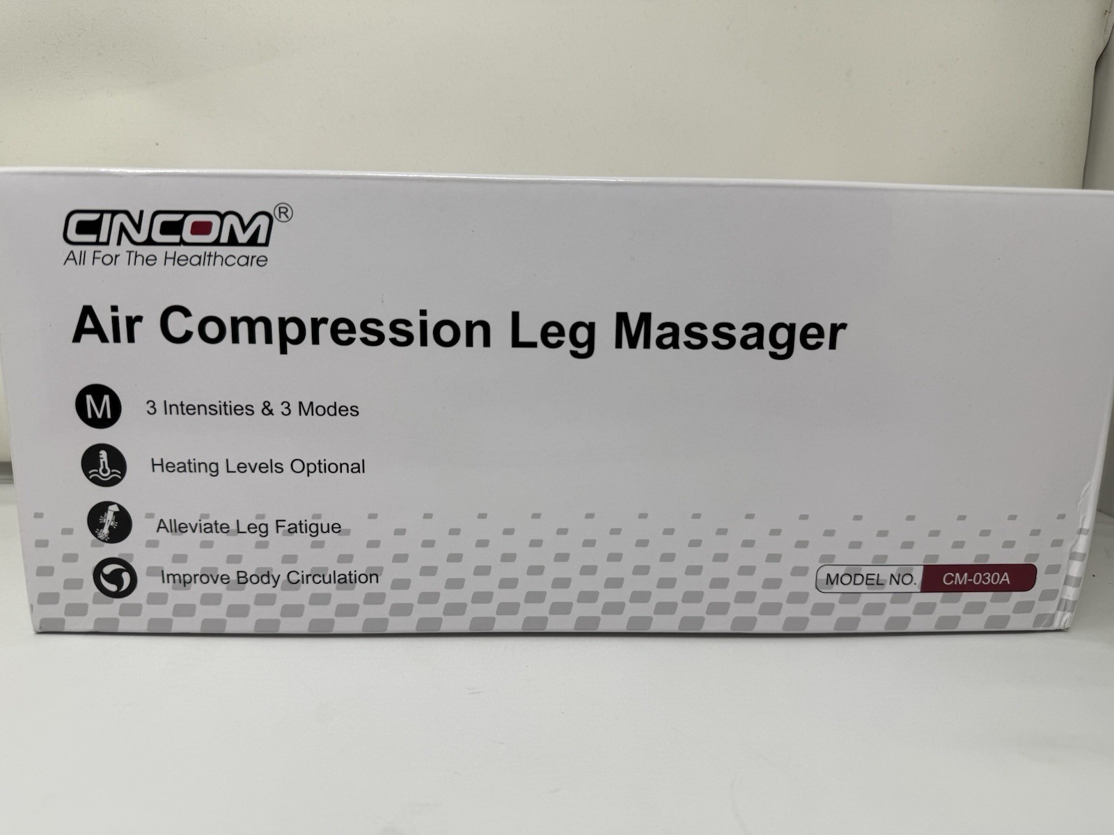 CINCOM Air Compression Leg Massager, Legs Massage for Circulation and Pain Re…