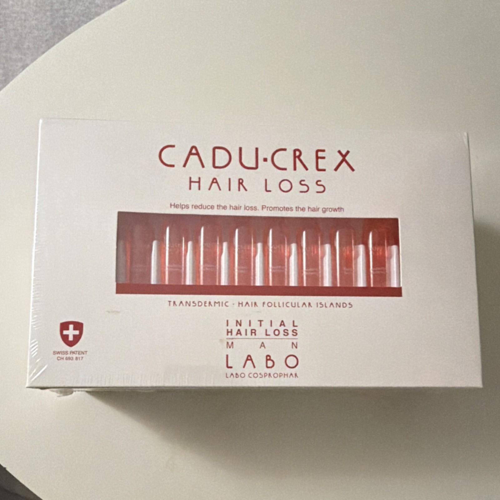 Labo Cadu-Crex Hair Growth Liquid for Men 40×3.5ml Promotes Hair Growth
