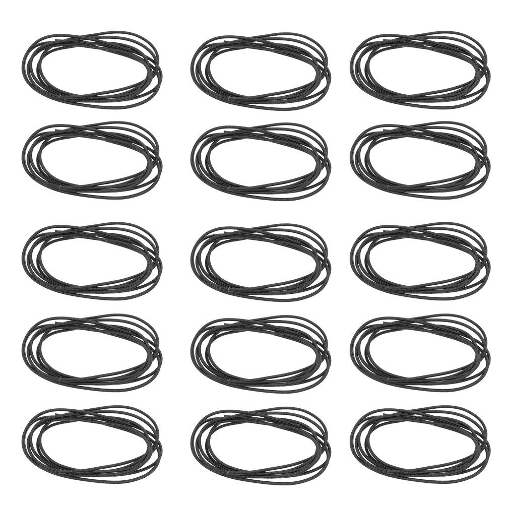 15 Pcs Notebook Rubber Band Diary Elasticband Accessories Stretchy