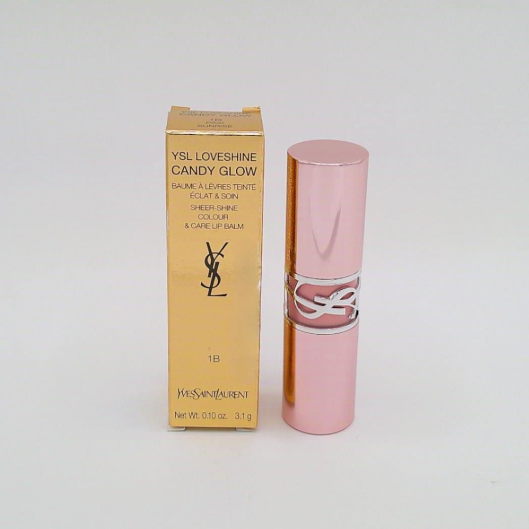 YSL Loveshine CANDY GLOW #1B PINK SUNRISE 0.10oz / 3.1g *NEW IN BOX*