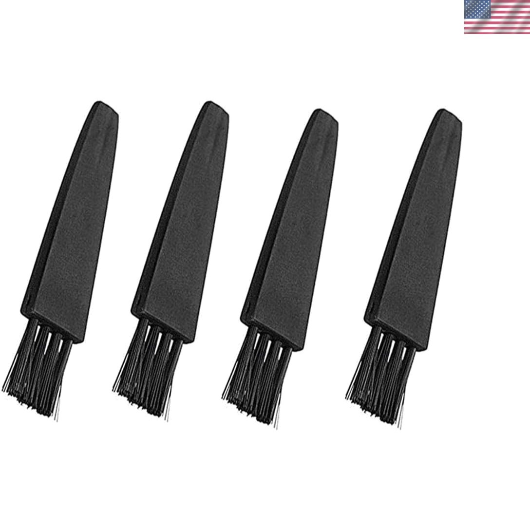 Durable 4PCS Grooming Replacement Set: Shaver Brushes & USB Charger Included