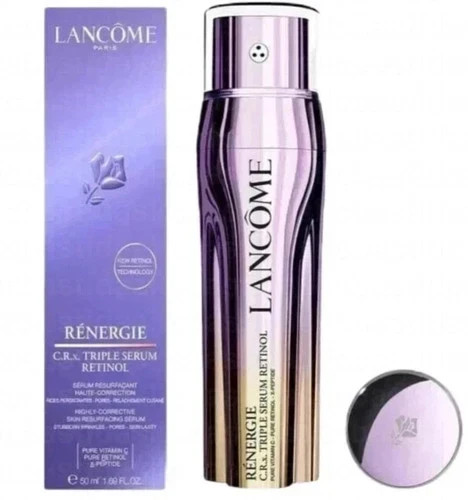 Lancome Renergie C.R.x Triple Serum RETINOL 1.7 oz / 50mL NIB Sealed